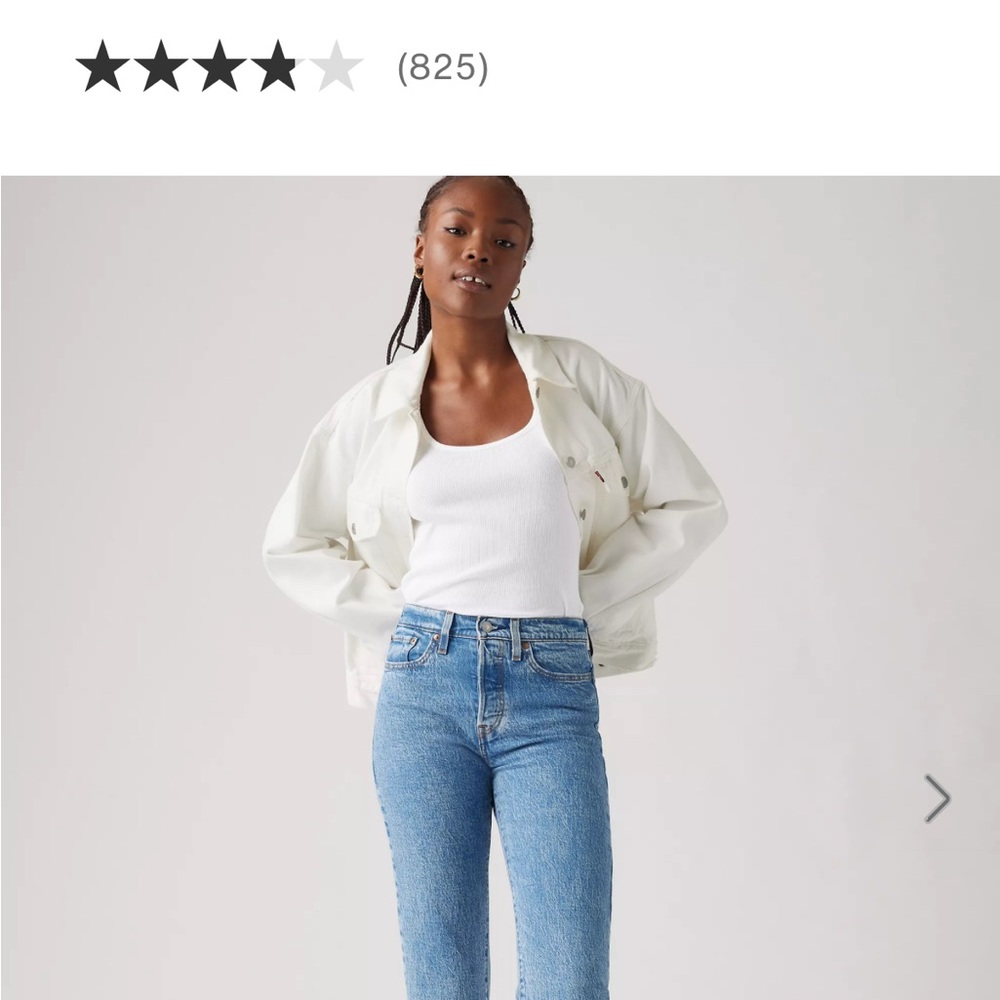 Levis Jean Wegdie Straight Fit Size 27